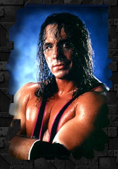 Bret Hart, vedette montante  l'poque des dbuts de la WWF.