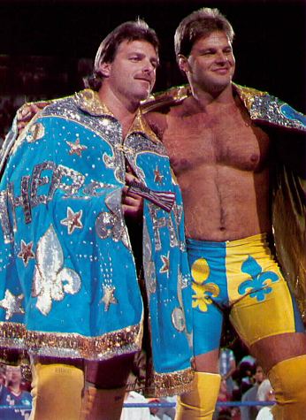 Les Fabulous Rougeau Brothers  la WWF !