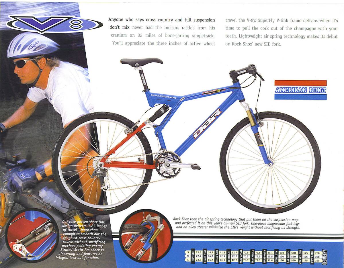 dbr black run mountain bike