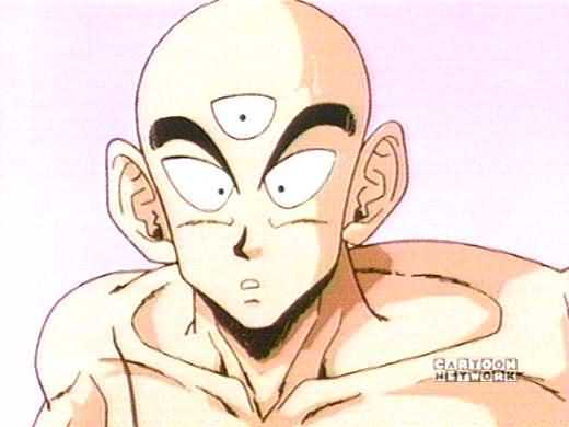 Tien looking confused