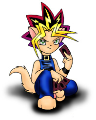 Yami Yugi Kitty