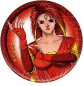 TCZ Metallic Badge [Red Phoenix]