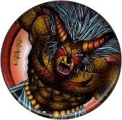TCZ Metallic Badge [Golden Nymph]