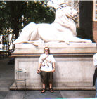 Husband at New York Public Library