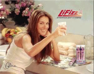 Celine is the new spokeperson for LiFizz!!! Try it out!