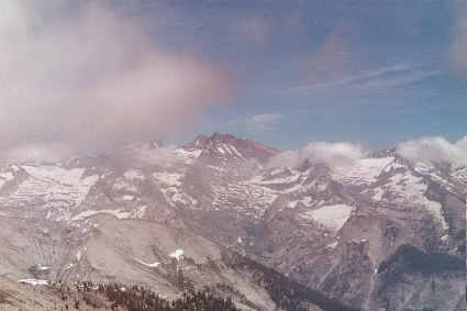 The Great Western Divide from the top of Alta Peak (looking east)