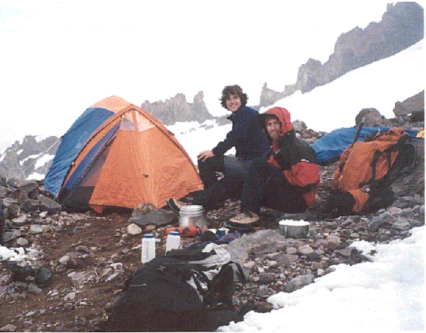 Helen Lake camp