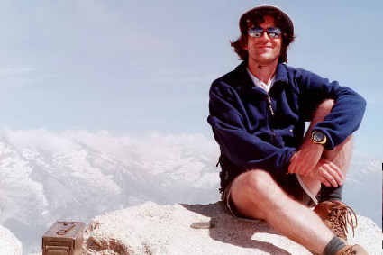 Yours truly on Alta Peak's summit