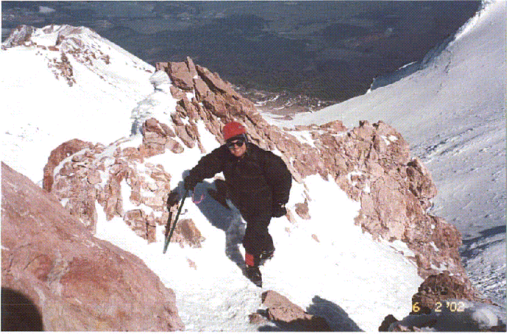 Last steps:  Mike's 4th summit