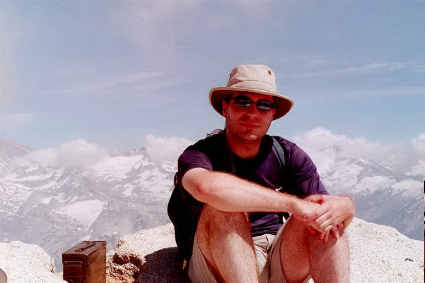 Will on Alta Peak's summit
