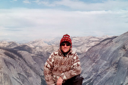 From top of Half Dome, looking northeast