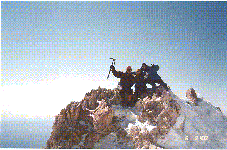 The required summit shot