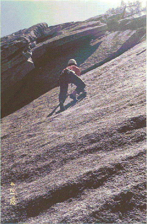 Miguel on a friction slab