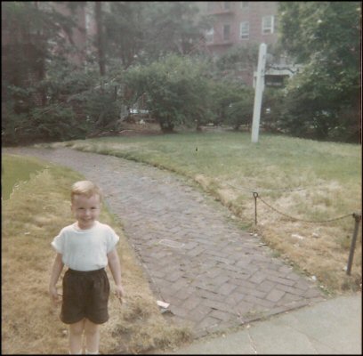 Aug. 1966.  Me in the Poconos.