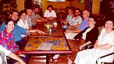 Young adults getting together for Home Group