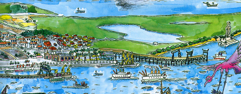 el puerto de Huelva