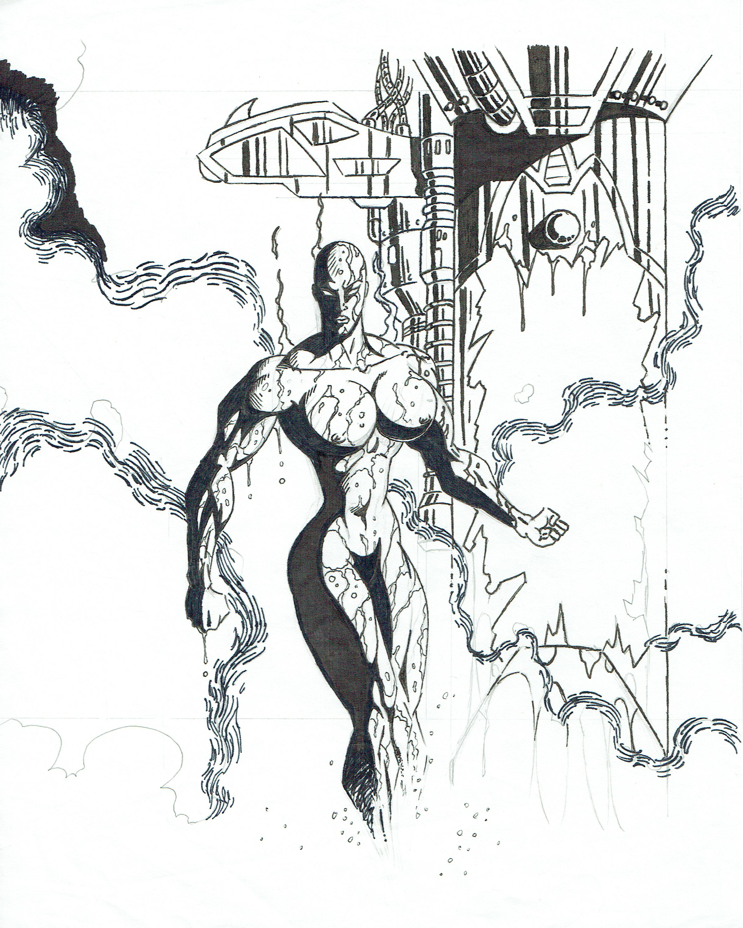 Original Sketch of Chamber