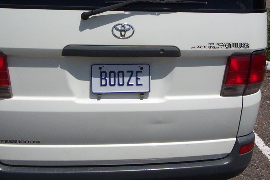 What a great liscense plate!