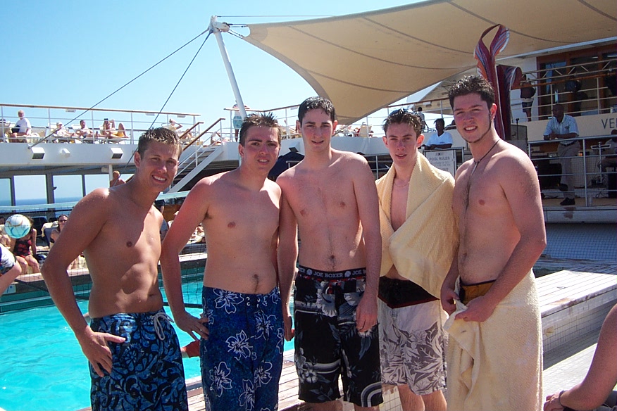 The Terminators! John, Greg, Dan, Jared, and Jon. Aka Team Canada and the Foreigner