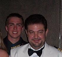 Man! He is one creepy looking captain!