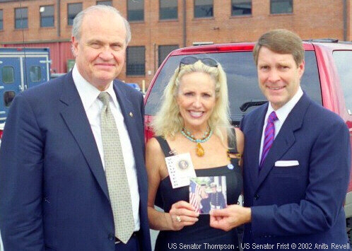 US Senator Fred Thompson-Anita-US Senator Bill Frist