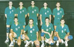 The Panathinaikos Volleyball team dominated the mid-90s and mid-80s with great players like Hatziantoniou, Ouzunov