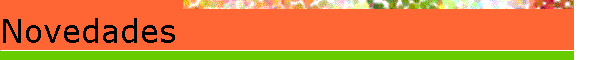 Novedades