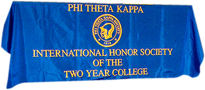 Photo of Phi Theta Kappa Banner