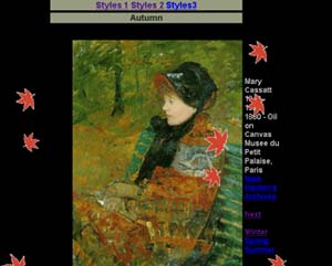 image-falling leaves applet