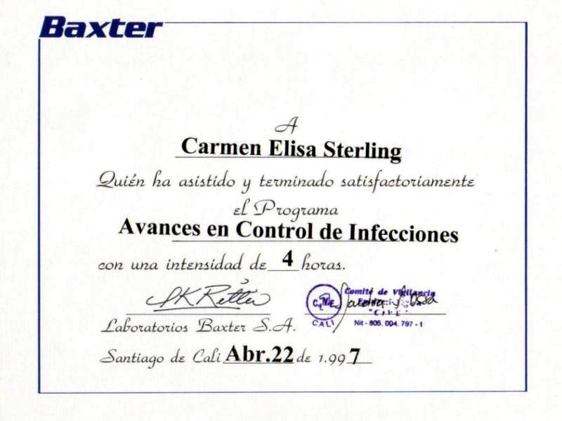 Conf. Control en Infecciones