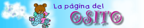 Bienvenidos a la P�gina del Osito!!!