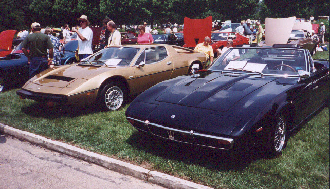 Maserati Ghibli and Merak