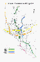 Las futuras 5 Lineas del Metro segun estudio complementario