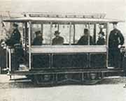El Primer Tranvia electrico en servicio 1881