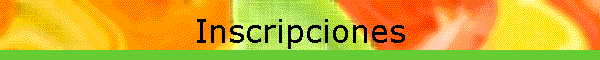 Inscripciones