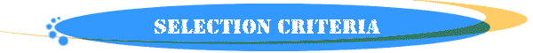 Selection criteria