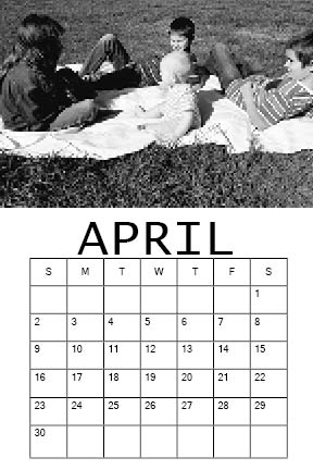 april calendar