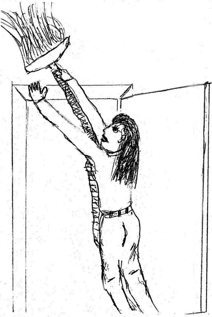 mom door illustration