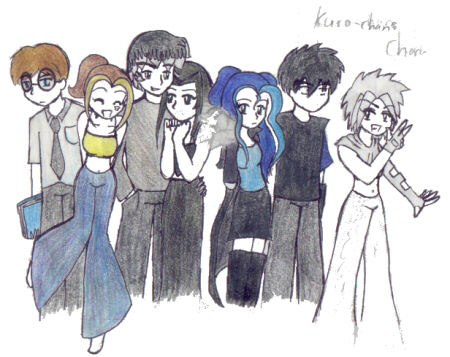 the characters from jazz's original anime manga due out in 2004!