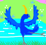 The Blue Heron from Vermont!