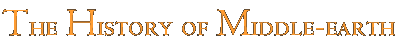 The History of Middle-earth