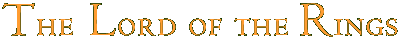 The Lord of the Rings