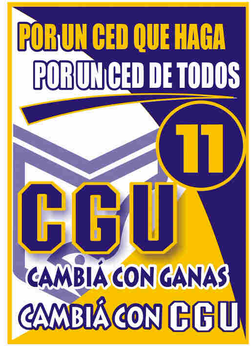 Cambi� con ganas - Cambi� con CGU - Lista 11