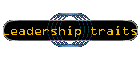 Leadership traits