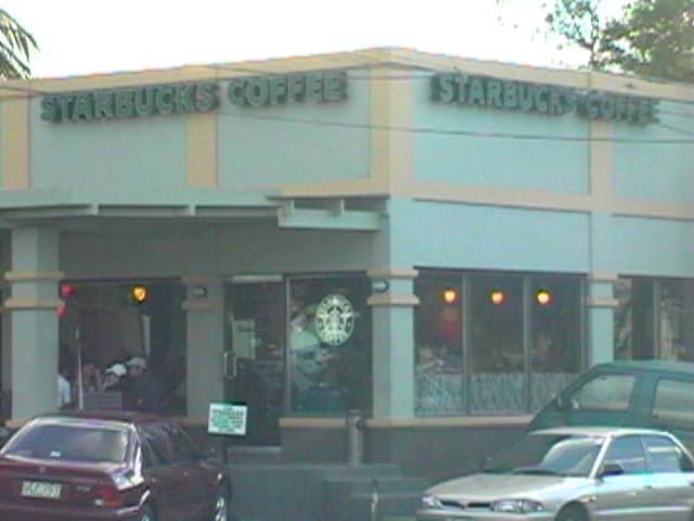 A Starbucks coffee branch
