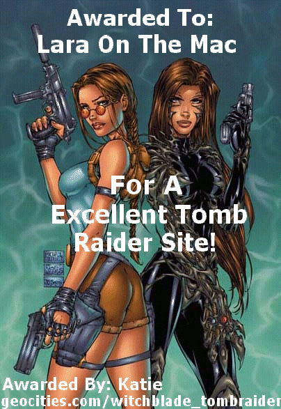 Katie's Witchblade & Tomb Raider Site