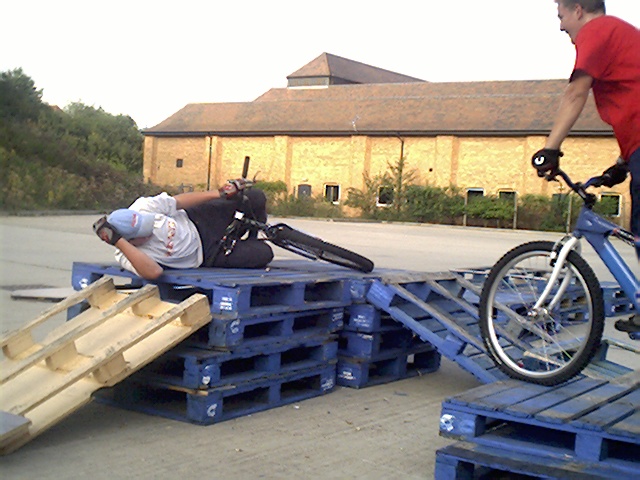 remember to keep the front wheel high enough when bashguarding
