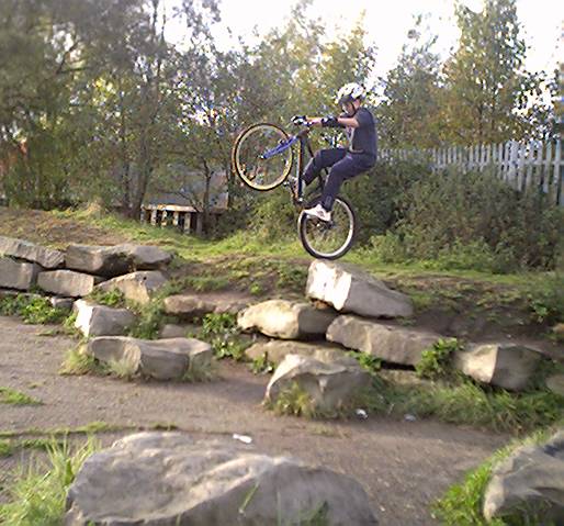 Trevor dropping off rocks at Ipswich