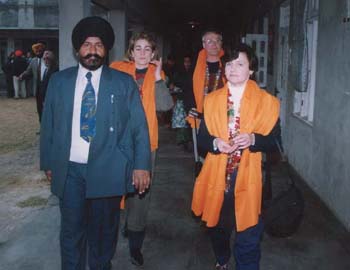 My Dad with some of his American Friends who was Visting Punjab at that time in our Haveli back in Punjab