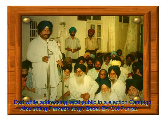Hans Raj Hans While visting our home back in Punjab